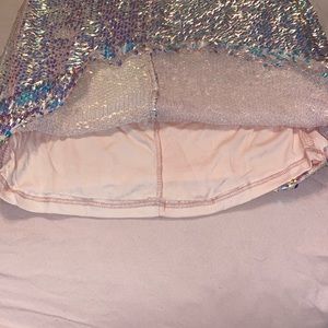 Fashion Nova Blush Sequin Dress